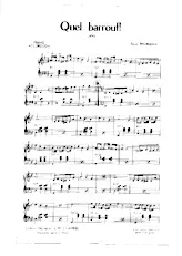 download the accordion score Quel Barrouf + La Zoupinette (Java) in PDF format