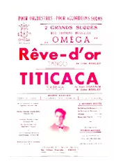 scarica la spartito per fisarmonica Rêve d'or (Orchestration Complète) (Tango) in formato PDF