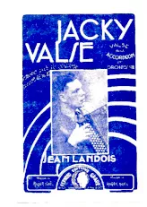 télécharger la partition d'accordéon Jacky Valse (Valse Musette) au format PDF
