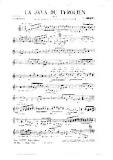 télécharger la partition d'accordéon La java du Tyrolien (Sur les motifs de la chanson de Roger Vaysse) au format PDF
