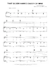 descargar la partitura para acordeón That silver haired daddy of mine en formato PDF