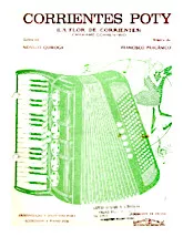 télécharger la partition d'accordéon Corrientes Poty (La flor de corrientes) (Chamané corrientino) au format PDF