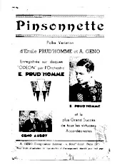 download the accordion score Pinsonnette (Polka à Variations) in PDF format