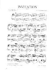 télécharger la partition d'accordéon Invitation (Orchestration) (Tango) au format PDF