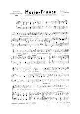 download the accordion score Marie France (Marche) in PDF format