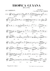 descargar la partitura para acordeón Tropica Guyana (Béguine) en formato PDF