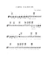 télécharger la partition d'accordéon Corne d'Aurochs (Fox Step) au format PDF
