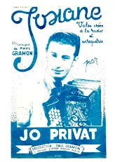 télécharger la partition d'accordéon Josiane (Créée par Jo Privat) (Valse) au format PDF