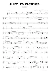 download the accordion score Allez les facteurs (Marche) in PDF format