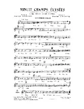 télécharger la partition d'accordéon Minuit Champs Elysées (Valse) au format PDF