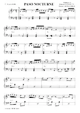 descargar la partitura para acordeón Paso Nocturne en formato PDF
