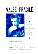 download the accordion score Valse fragile in PDF format