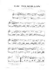 download the accordion score Gai tourbillon + En vagabondant (Valse Musette) in PDF format