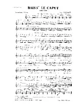 télécharger la partition d'accordéon Baiss' le capot (One Step) au format PDF