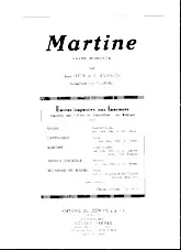 scarica la spartito per fisarmonica Martine (Arrangement : Géo Tournet) (Valse Musette) in formato PDF