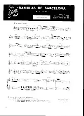 télécharger la partition d'accordéon Ramblas de Barcelona (Orchestration Complète) (Paso Doble)  au format PDF