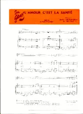 télécharger la partition d'accordéon L'Amour c'est la santé (Orchestration Complète) (Disco)  au format PDF