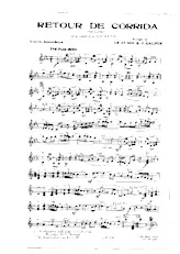 télécharger la partition d'accordéon Retour de corrida (Orchestration Complète) (Paso Doble) au format PDF