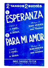 scarica la spartito per fisarmonica Esperanza (Arrangement : Jean Texeraud) (Orchestration) (Tango) in formato PDF