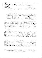 télécharger la partition d'accordéon Ah Si j'avais un bateau (Orchestration Complète) (Boléro) au format PDF