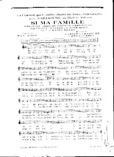 descargar la partitura para acordeón Si ma famille (De l'Opérette : Faites ça pour moi) (One Step Chanté) en formato PDF