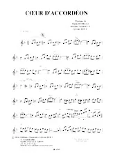 scarica la spartito per fisarmonica Coeur d'accordéon (Valse) in formato PDF