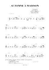 descargar la partitura para acordeón Automne à Madison en formato PDF