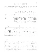 télécharger la partition d'accordéon Elle est terrible (Chant : Johnny Hallyday) (Adaptation Française de : Somethin Else) au format PDF