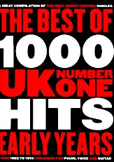 télécharger la partition d'accordéon The Best of 1000 UK Number One Hits Early Years from 1952 to 1974 (37 titres) au format PDF