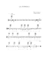 télécharger la partition d'accordéon La Tondue (Fox) au format PDF
