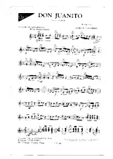 scarica la spartito per fisarmonica Don Juanito (Orchestration Complète) (Paso Doble)  in formato PDF