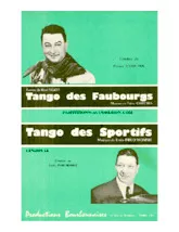 télécharger la partition d'accordéon Tango des faubourgs (Orchestration Complète) au format PDF