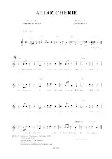 télécharger la partition d'accordéon Allo Chérie (Fox Trot) au format PDF