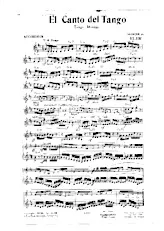 télécharger la partition d'accordéon El canto del tango (Orchestration) (Tango Milonga) au format PDF