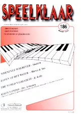télécharger la partition d'accordéon Speelklaar (Volume 186) (4 titres) au format PDF