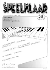 télécharger la partition d'accordéon Speelklaar (Volume 205) (4 titres) au format PDF