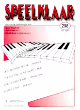 télécharger la partition d'accordéon Speelklaar (Volume 208) (4 titres) au format PDF