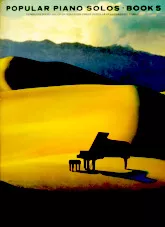 télécharger la partition d'accordéon Popular Piano Solos (Book 5) (19 titres) au format PDF
