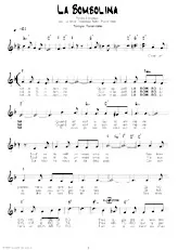 télécharger la partition d'accordéon La Bombolina (Tarentelle Humoristique) au format PDF