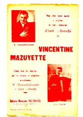scarica la spartito per fisarmonica Mazuyette + Vincentine (Valse Musette à Variations) in formato PDF
