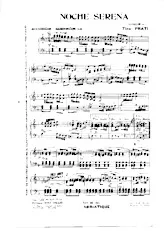 scarica la spartito per fisarmonica Noche Serena (Tango Typique) in formato PDF