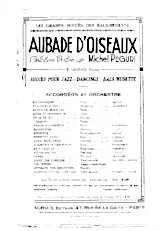 scarica la spartito per fisarmonica Aubade d'oiseaux (Valse) in formato PDF