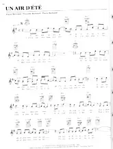 download the accordion score Un air d'été in PDF format