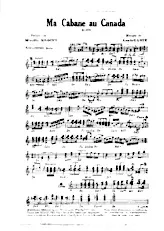 descargar la partitura para acordeón Ma cabane au Canada (Chant : Line Renaud) (Accordéon Solo) (Slow)  en formato PDF