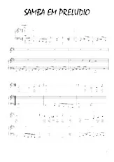 scarica la spartito per fisarmonica Samba em préludio in formato PDF
