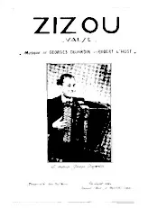 télécharger la partition d'accordéon Zizou (Valse) au format PDF