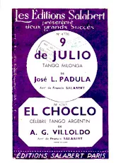 download the accordion score 9 de julio (Arrangement : Francis Salabert) (Orchestration) (Tango Milonga) in PDF format