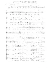 descargar la partitura para acordeón C'est merveilleux (Country) en formato PDF