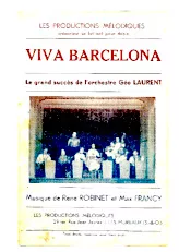 télécharger la partition d'accordéon Viva Barcelona (Paso Doble) au format PDF