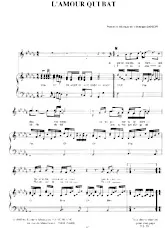 download the accordion score L'amour qui bat in PDF format